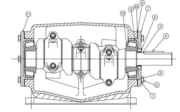 C40-20L Myers Pump Parts | 40 GPM @ 2000 PSI - Sewershop