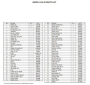 C40-20L Myers Pump Parts | 40 GPM @ 2000 PSI - Sewershop