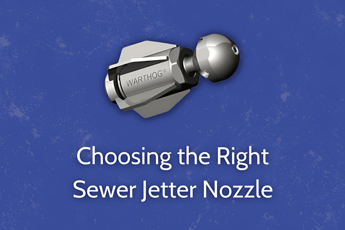 Sewer Nozzles for Hydro Jetters | Spinner, Rotating & High-Pressure Options