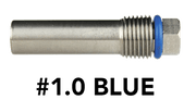 Hydra-Flex SwitchBlade Blue Pill. Individual, replaceable, color-coded nozzle pills allow you to change water flow rate and pattern based on current soil conditions.