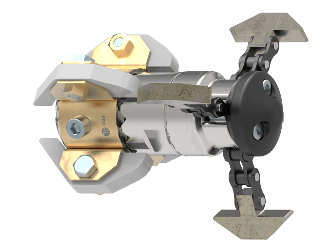 ENZ Chain Scraper 3/8" NPT