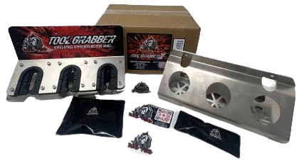 Tool Grabber product set with packaging on a white background