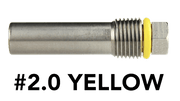 Hydra-Flex SwitchBlade Yellow Pill. Individual, replaceable, color-coded nozzle pills allow you to change water flow rate and pattern based on current soil conditions.