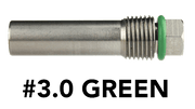 Hydra-Flex SwitchBlade Green Pill. Individual, replaceable, color-coded nozzle pills allow you to change water flow rate and pattern based on current soil conditions.