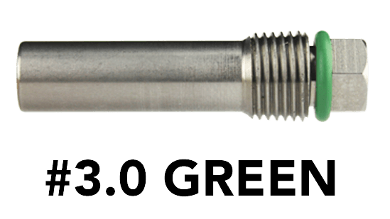 Hydra-Flex SwitchBlade Green Pill. Individual, replaceable, color-coded nozzle pills allow you to change water flow rate and pattern based on current soil conditions.