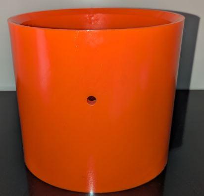 Vacuum Excavator Tube with Rubber Cuff