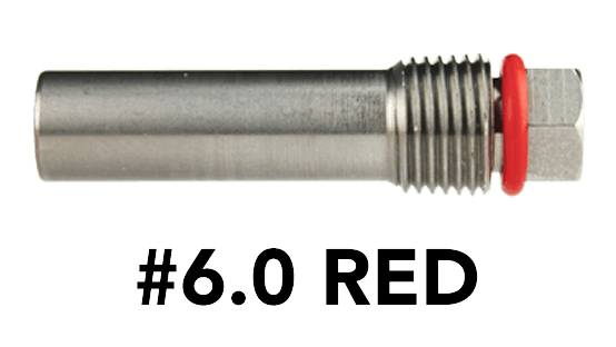 Hydra-Flex SwitchBlade Red Pill. Individual, replaceable, color-coded nozzle pills allow you to change water flow rate and pattern based on current soil conditions.