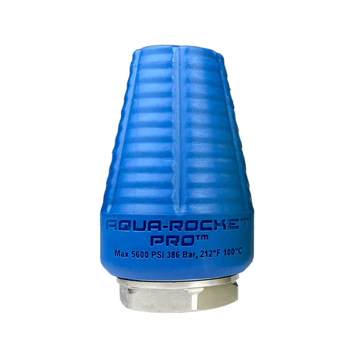 Aqua Rocket Pro Max 5600 PSI 386 Bar Rotating Cleaning Nozzle. 