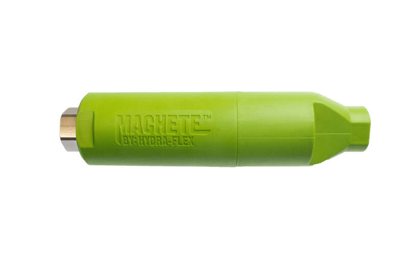 The Machete™ is a cutting-edge, premium oscillating tool specifically designed for the hydro-excavation industry. Its unique water oscillation technique, combined with a narrower spray angle, delivers a highly focused and powerful stream.