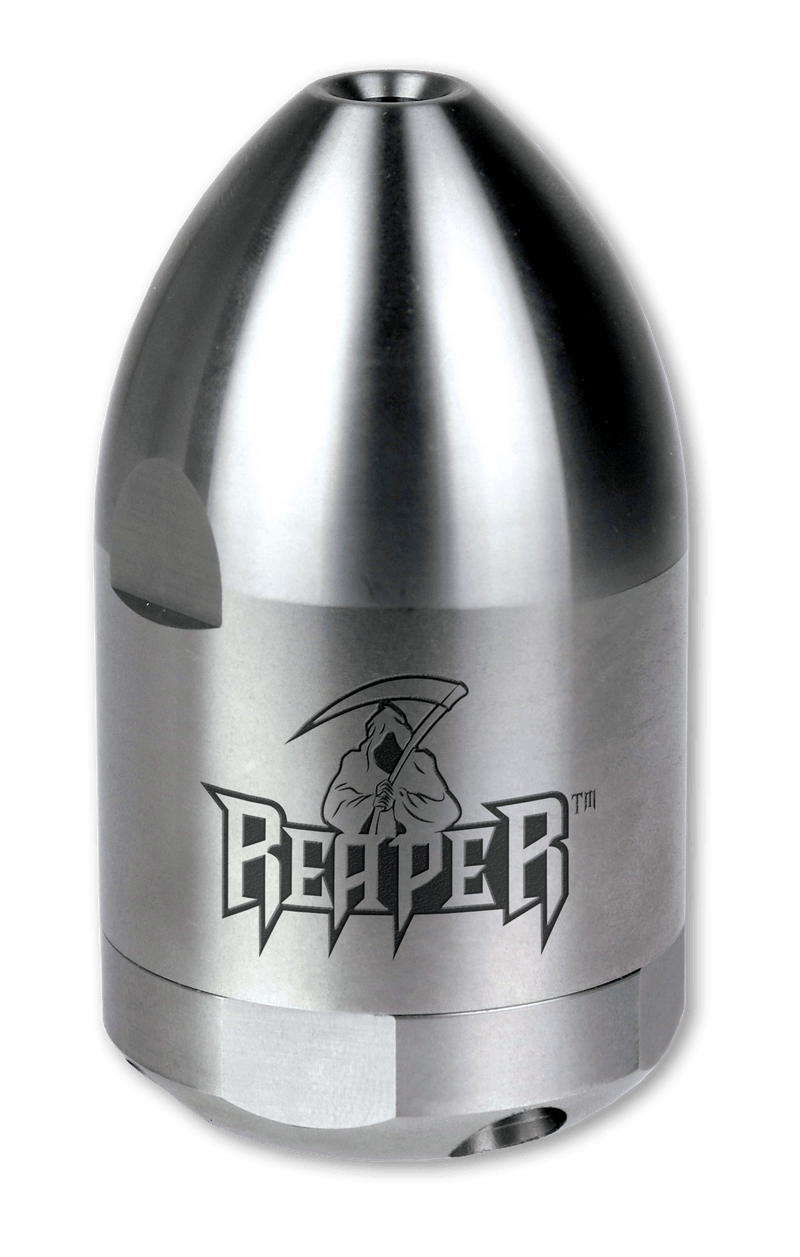 Hydra-Flex Reaper Family of Sewer Jetter Nozzles. The Reaper series of rotating sewer jetting nozzles provides industry-leading cutting force.