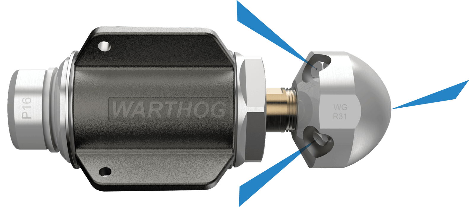 Warthog WG Classic - 1" Standard Package Nozzle (WG-1-PKG)