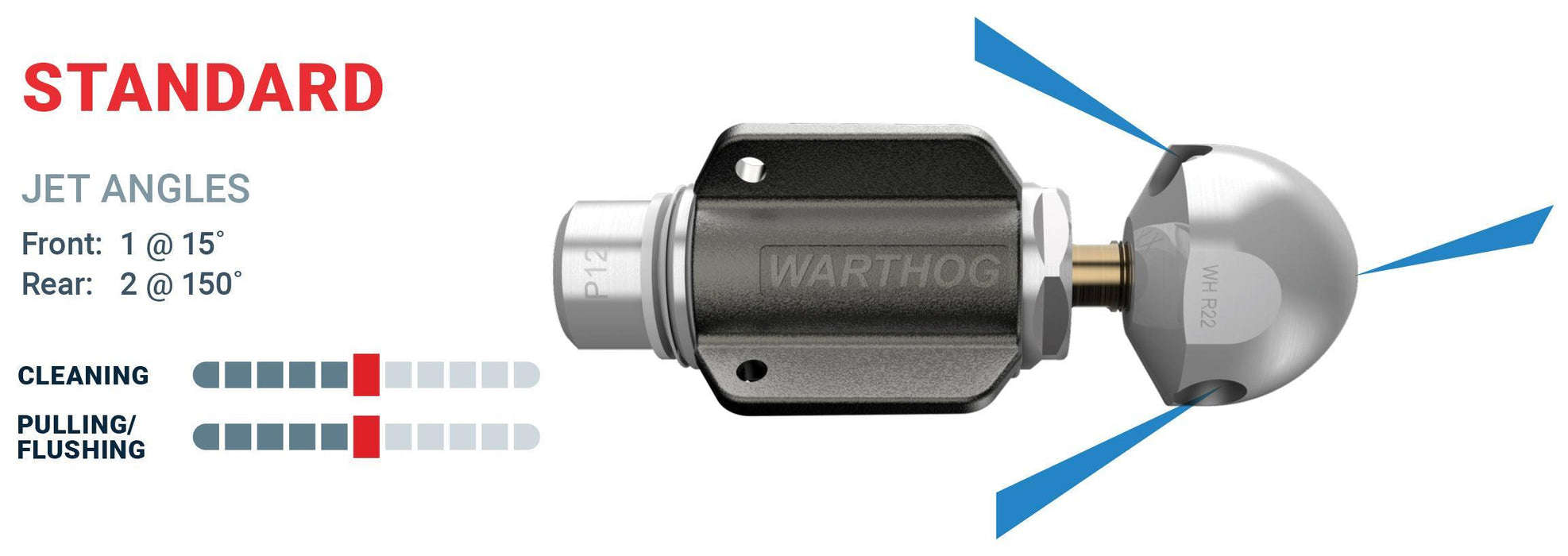 Warthog WH Classic - 1/2" Standard Package Nozzle (WH-1/2-PKG)