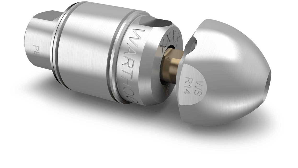 Warthog WS Classic - 1/2" Nozzle w/ Whip Hose (WS-H-1/2-PKG)