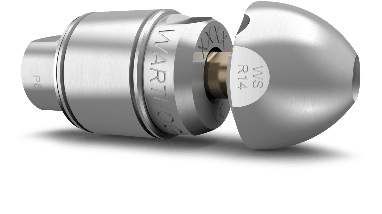 Warthog WS Classic - 1/2" Nozzle w/ Whip Hose (WS-H-1/2-PKG)
