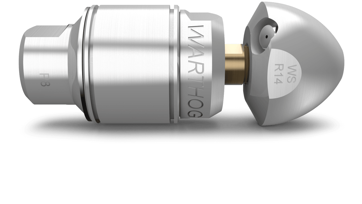 Warthog WS Classic - 1/2" Nozzle w/ Whip Hose (WS-H-1/2-PKG)