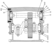 E70-23 Myers Pump Parts | 70 GPM @ 2300 PSI | Post-6/2008 Model - Sewershop