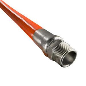 Piranha® Sewer Jetter Hose: Orange 2500 PSI - Sewershop